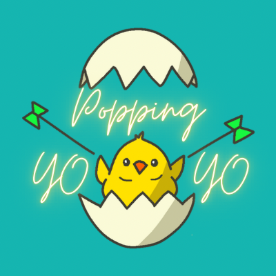 Popping YOYOロゴ